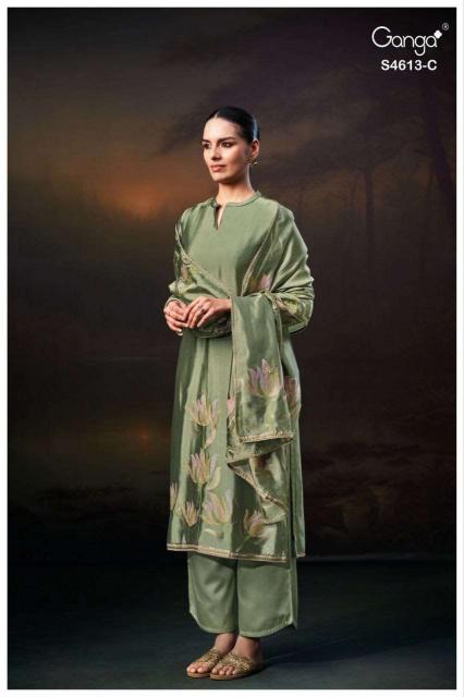 Ganga Kezra 4613 catalog wholesale salwar kameez cash on delivery