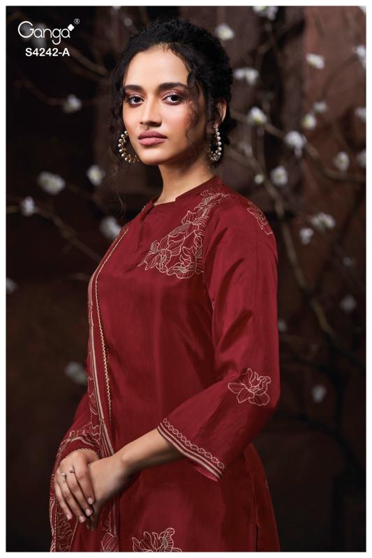 Ganga Kynaa 4242 catalog salwar kameez wholesale market in ahmedabad 