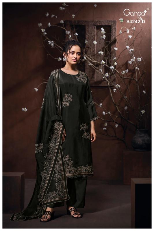 Ganga Kynaa 4242 catalog salwar kameez wholesale market in ahmedabad 