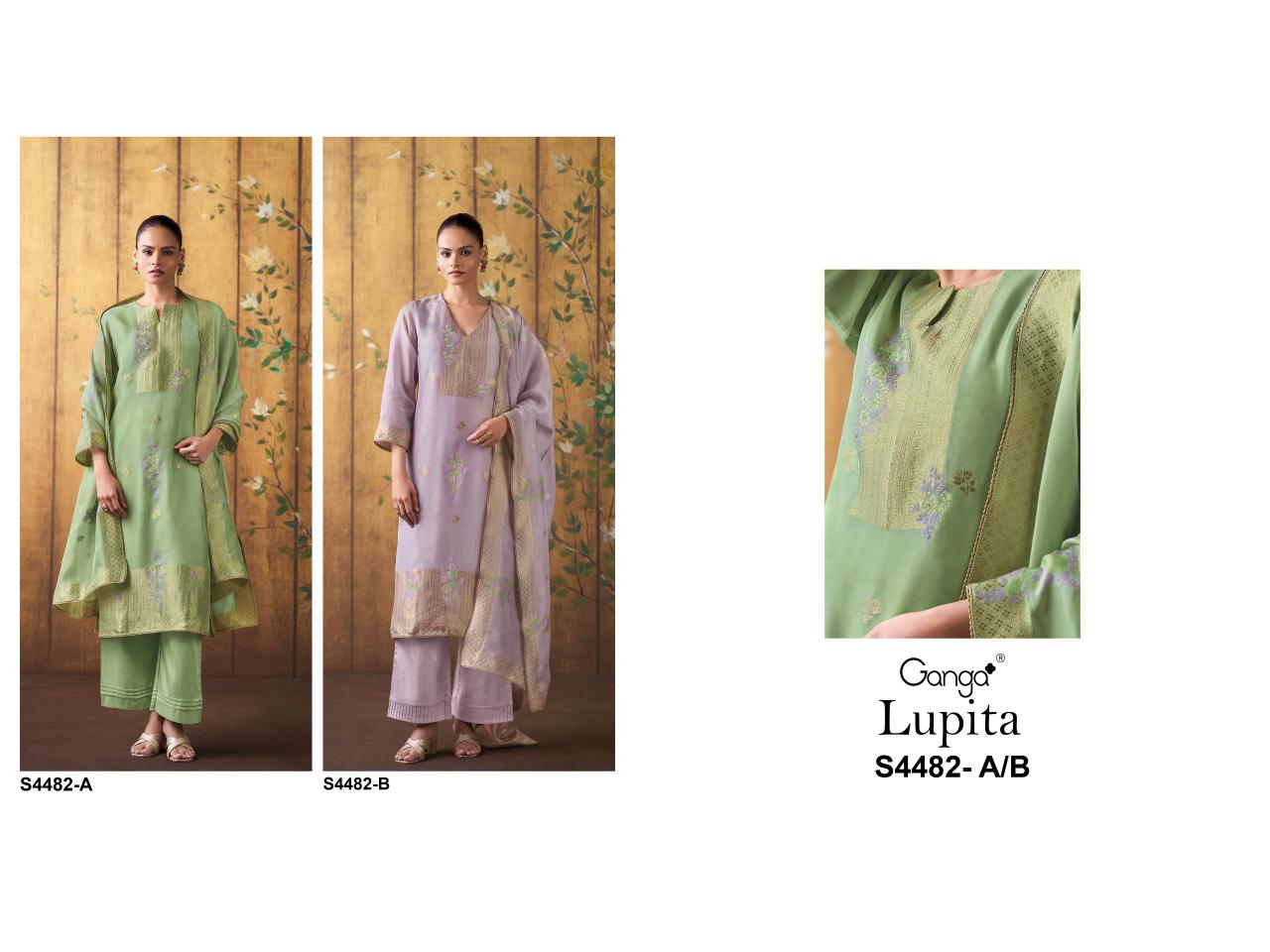 Ganga Lupita 4482 catalog wholesale indian salwar kameez
