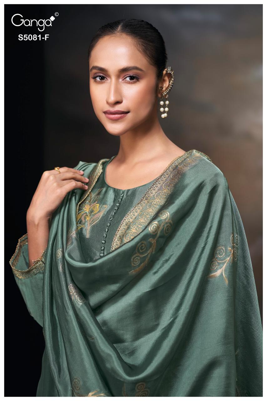 Ganga Mansie 5081 catalog salwar kameez wholesale market in mumbai