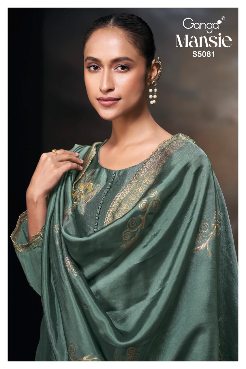 Ganga Mansie 5081 catalog salwar kameez wholesale market in mumbai