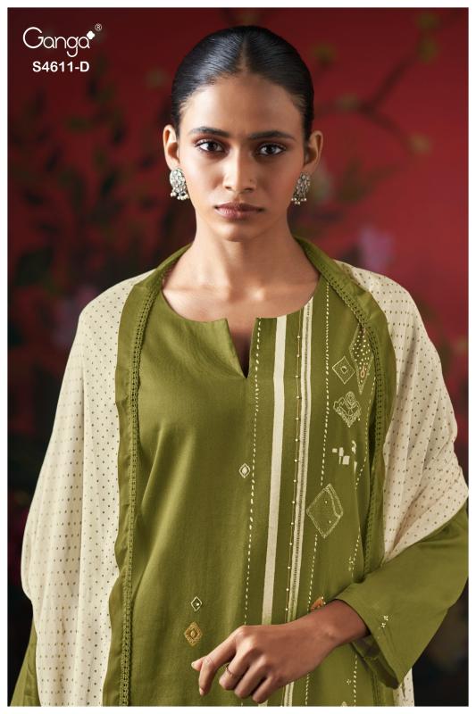 Ganga Nivra 4611 catalog indian salwar kameez wholesale online