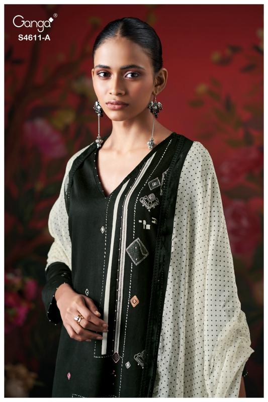 Ganga Nivra 4611 catalog indian salwar kameez wholesale online