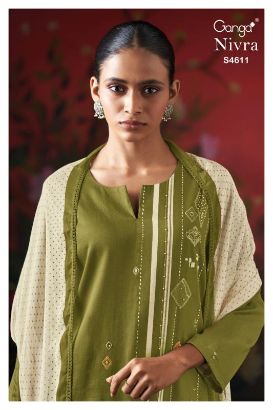 Ganga Nivra 4611 catalog indian salwar kameez wholesale online