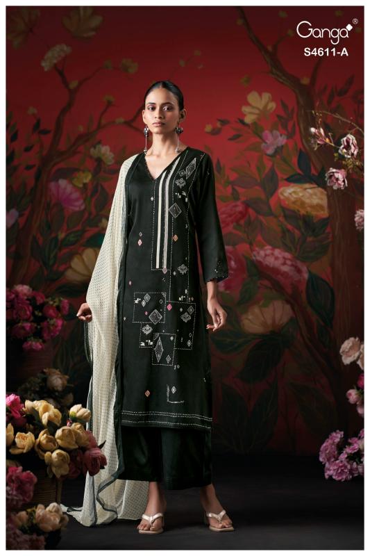 Ganga Nivra 4611 catalog indian salwar kameez wholesale online