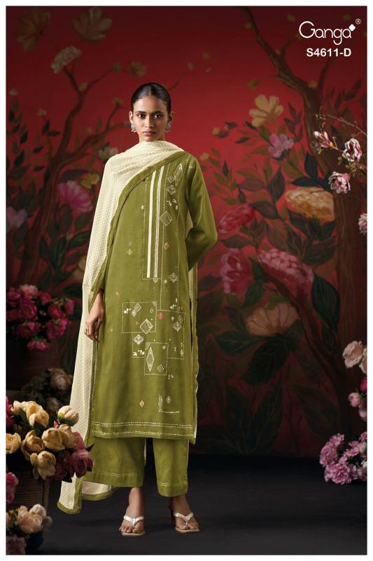Ganga Nivra 4611 catalog indian salwar kameez wholesale online