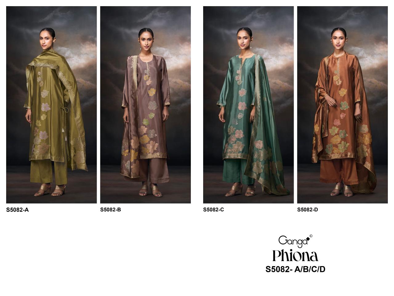 Ganga Phiona 5082 catalog wholesale salwar kameez