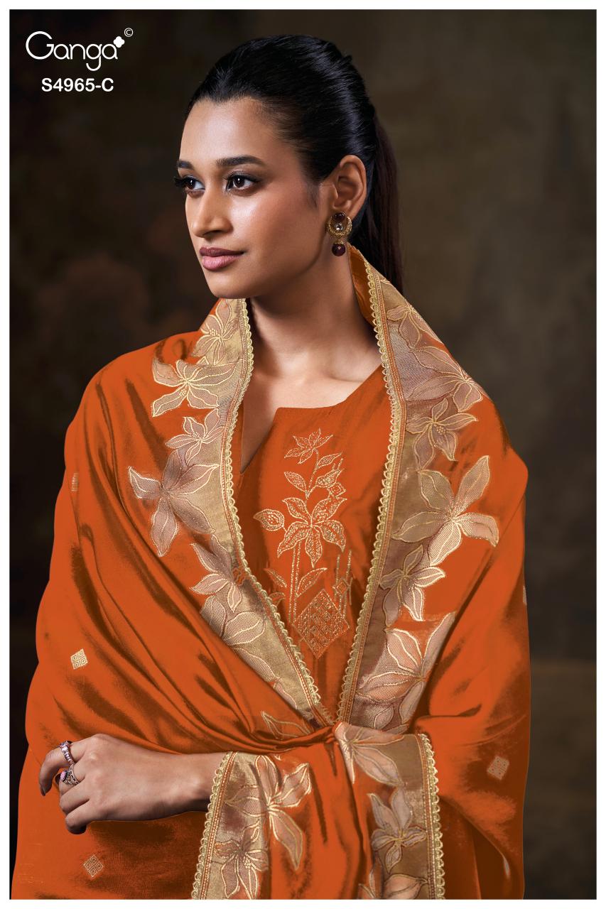 Ganga Piyelika 4965 catalog salwar kameez suppliers wholesale uk 