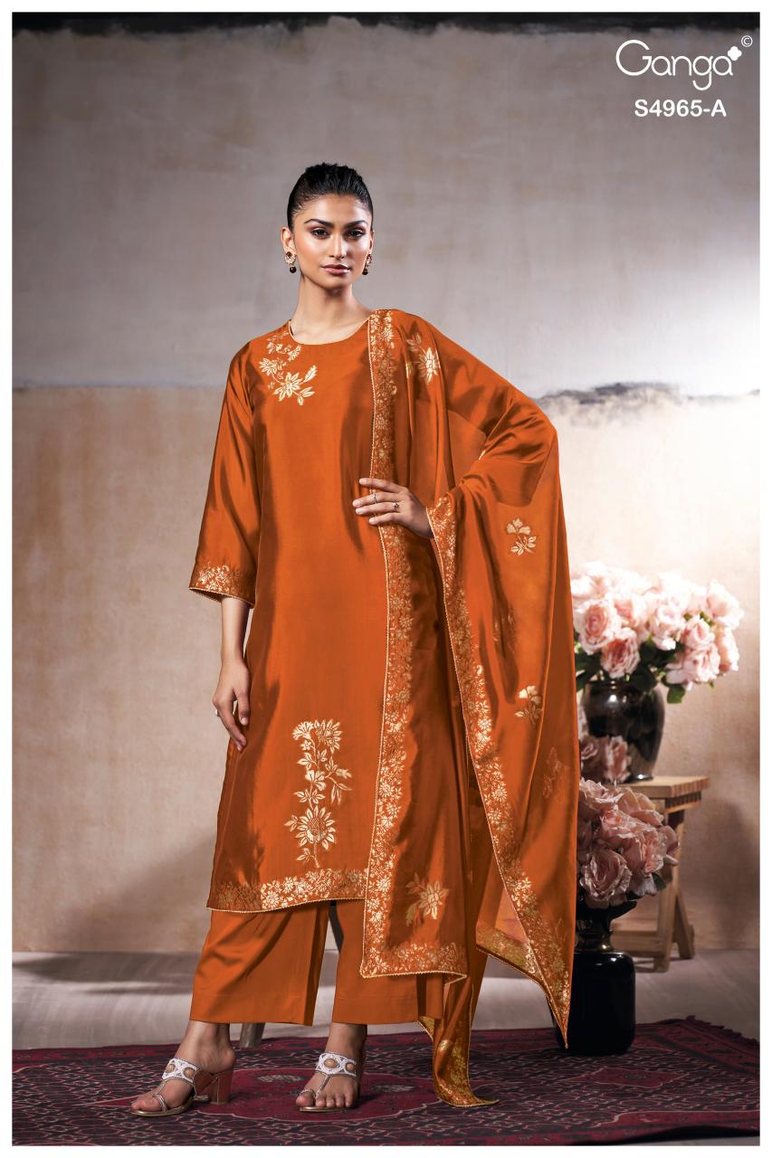 Ganga Piyelika 4965 catalog salwar kameez suppliers wholesale uk 