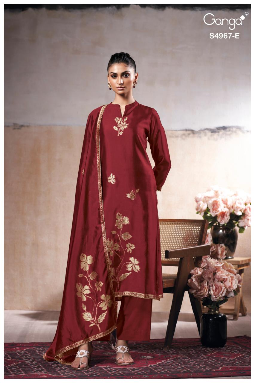 Ganga Raashii 4967 catalog indian salwar kameez wholesaler