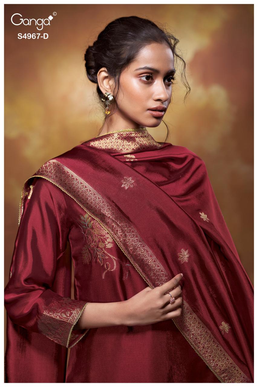 Ganga Raashii 4967 catalog indian salwar kameez wholesaler