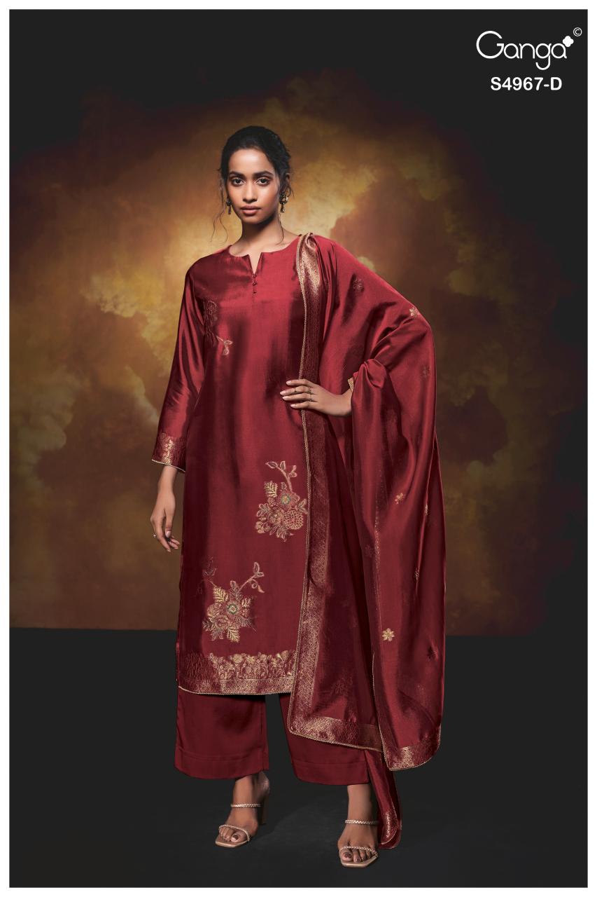 Ganga Raashii 4967 catalog indian salwar kameez wholesaler