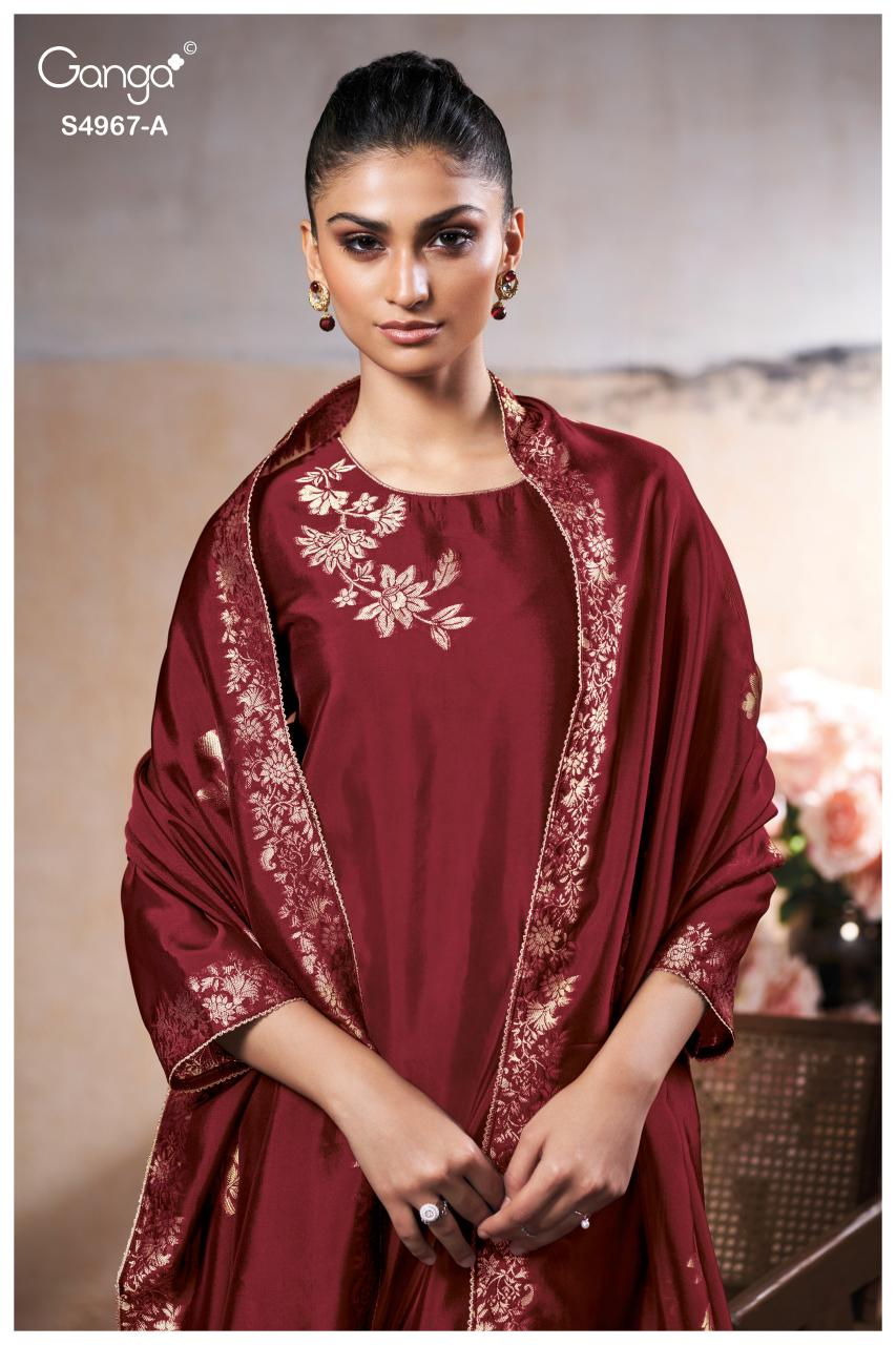 Ganga Raashii 4967 catalog indian salwar kameez wholesaler