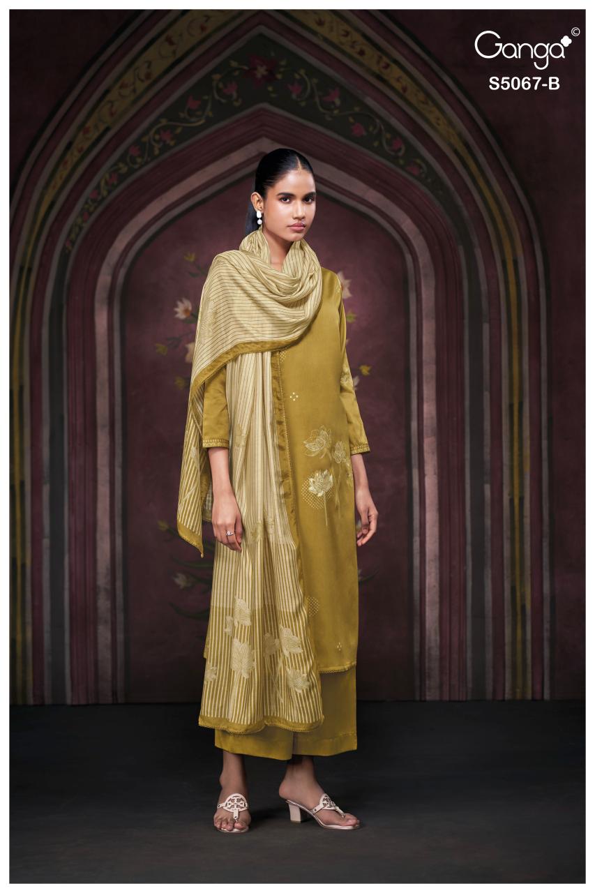 Ganga Riviera 5067 catalog salwar kameez suits wholesale online