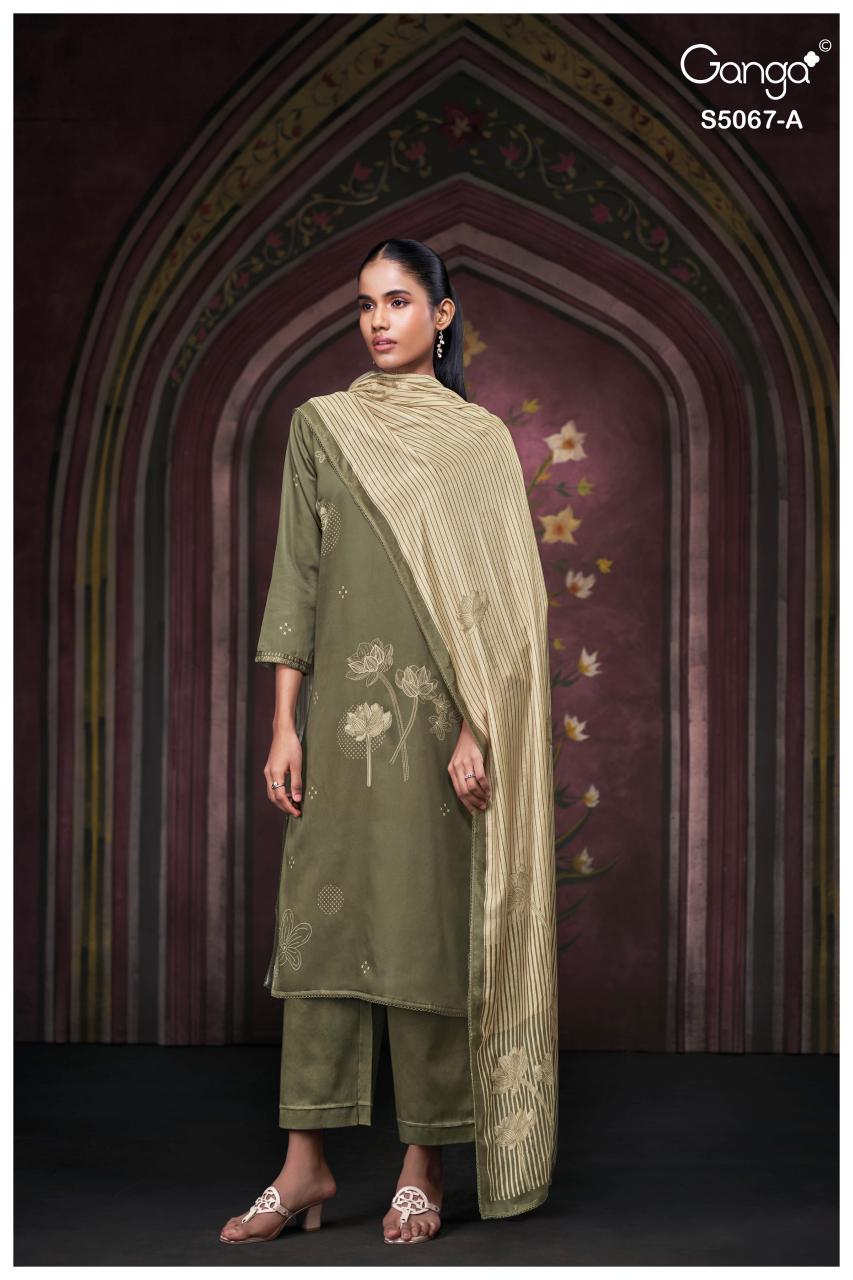 Ganga Riviera 5067 catalog salwar kameez suits wholesale online