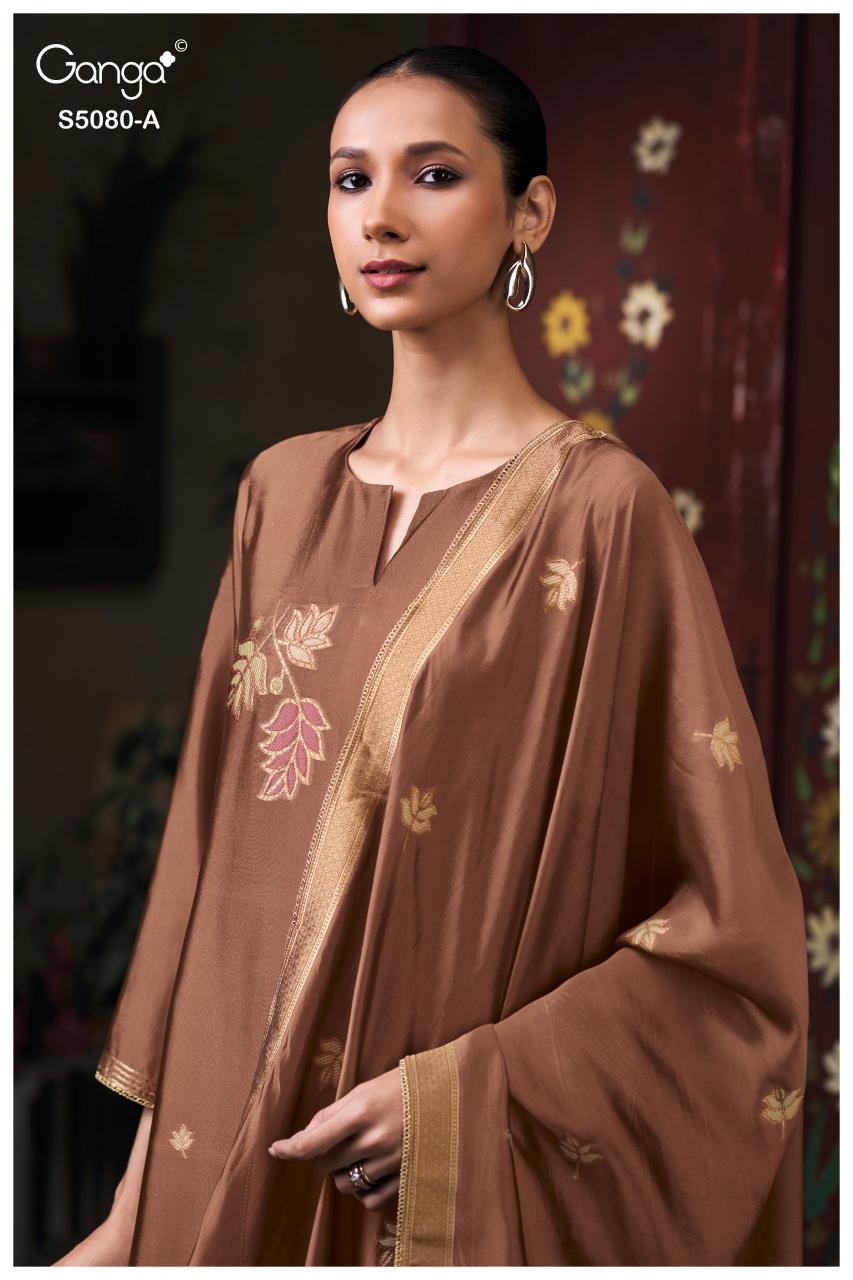 Ganga Saoirse 5080 catalog delhi salwar kameez wholesale