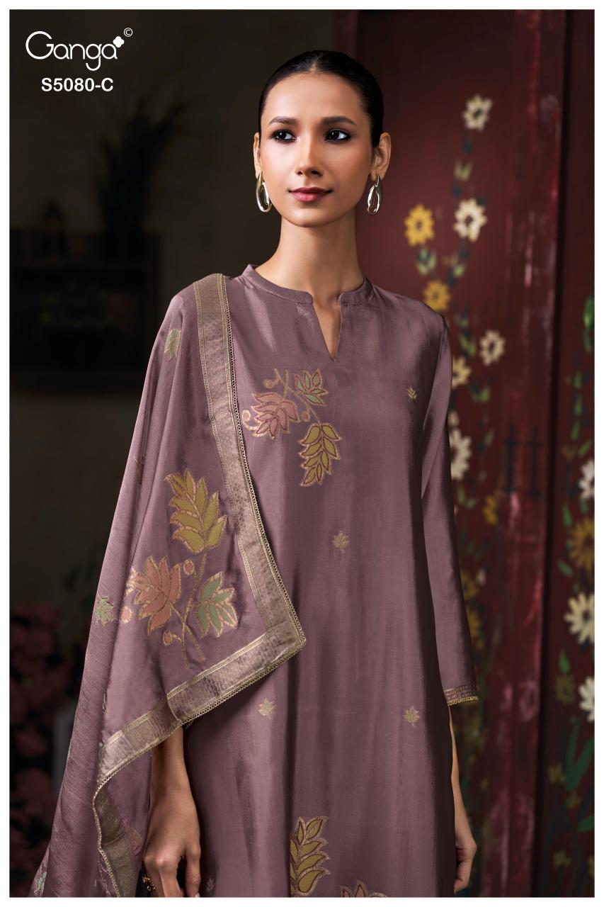 Ganga Saoirse 5080 catalog delhi salwar kameez wholesale