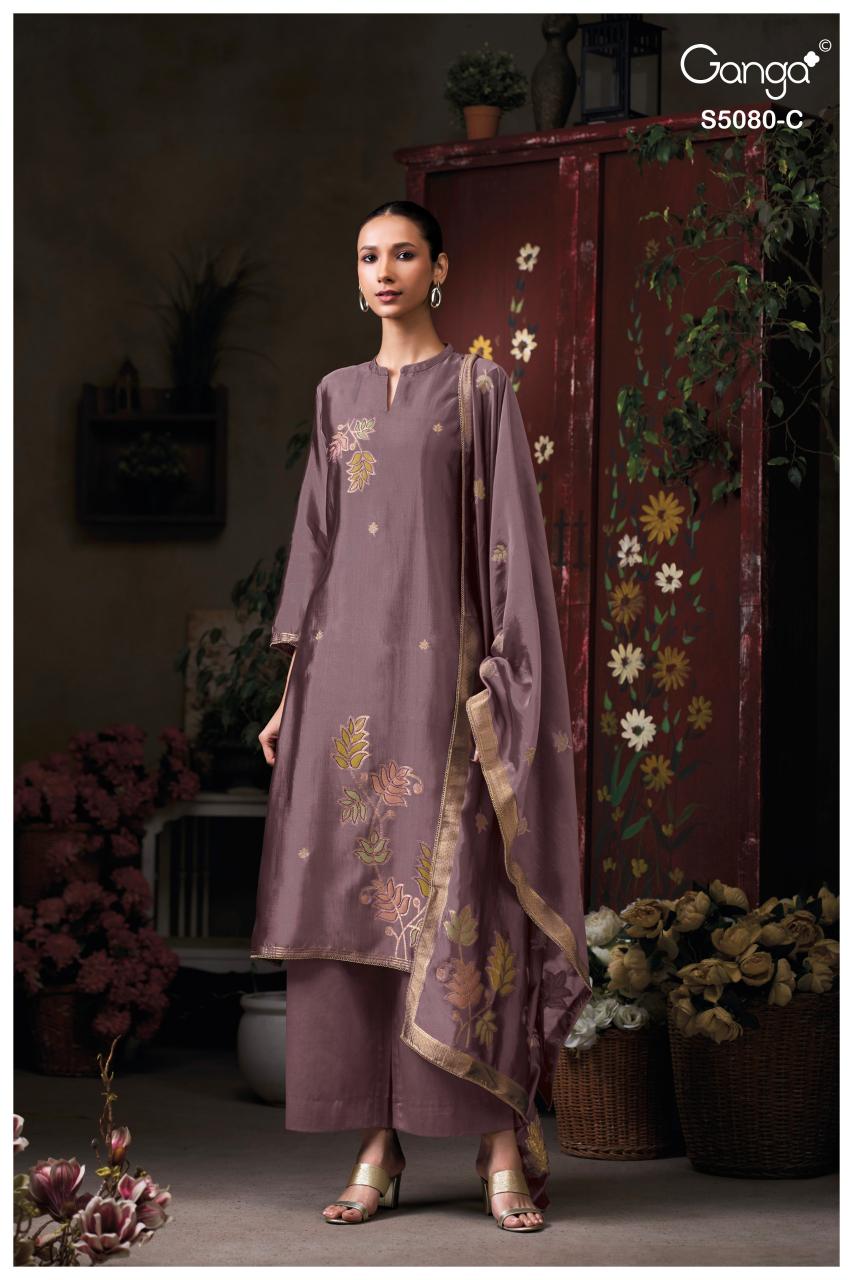 Ganga Saoirse 5080 catalog delhi salwar kameez wholesale