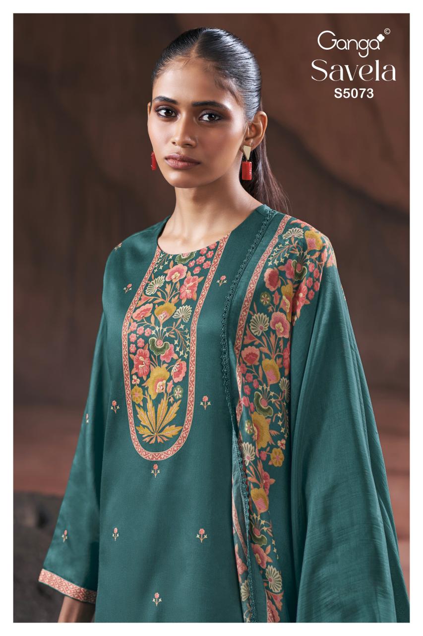 Ganga Savela 5073 catalog salwar kameez wholesale market in ahmedabad 