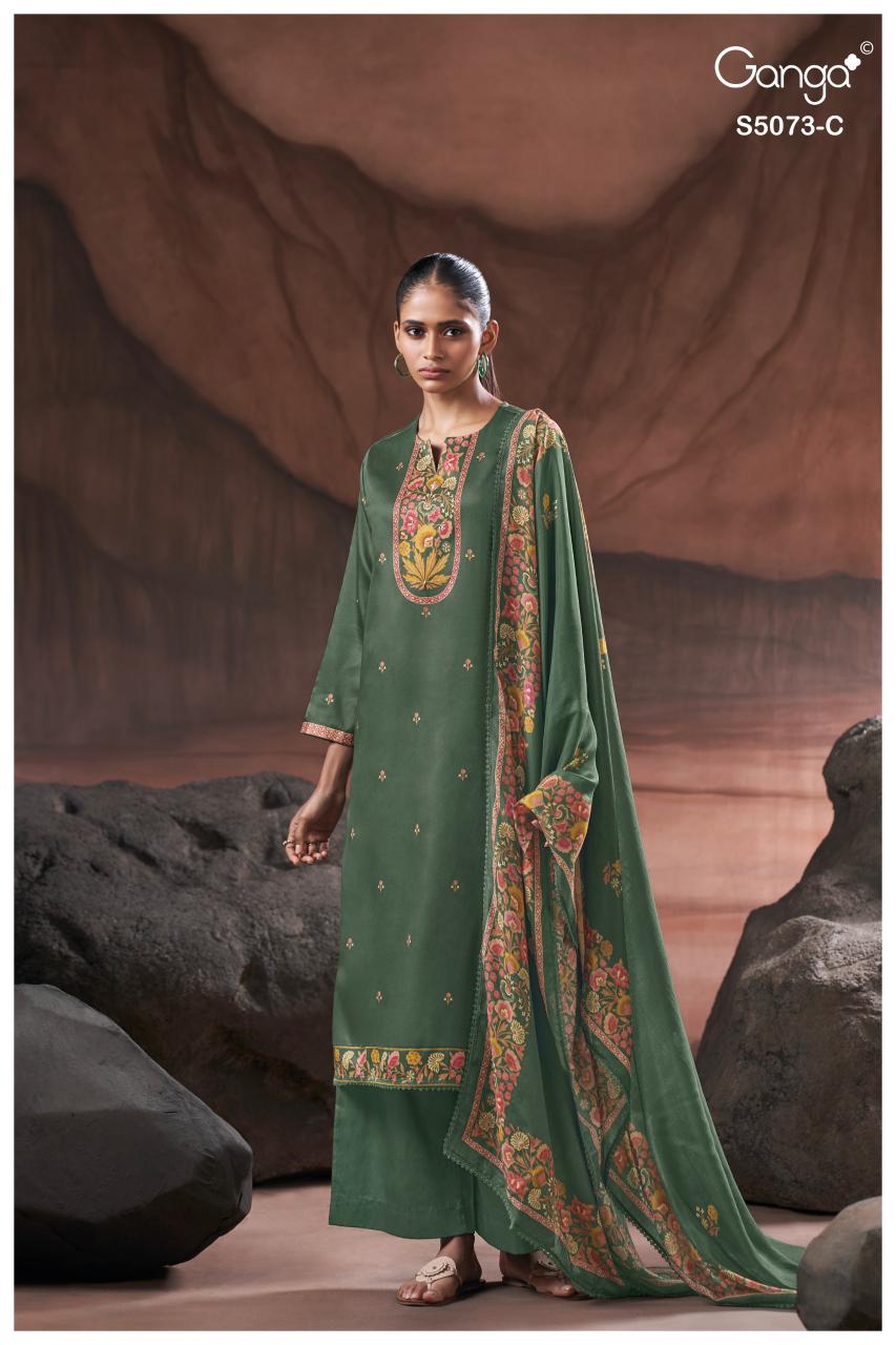 Ganga Savela 5073 catalog salwar kameez wholesale market in ahmedabad 