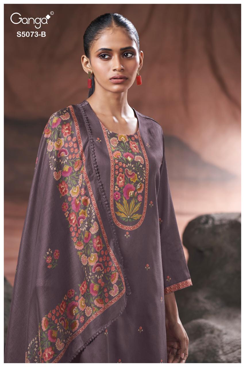 Ganga Savela 5073 catalog salwar kameez wholesale market in ahmedabad 