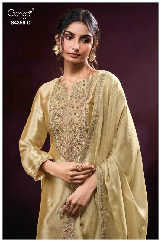 Ganga Tveya 4356 catalog ladies salwar kameez wholesalers in bangalore 