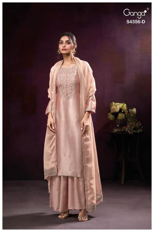 Ganga Tveya 4356 catalog ladies salwar kameez wholesalers in bangalore 
