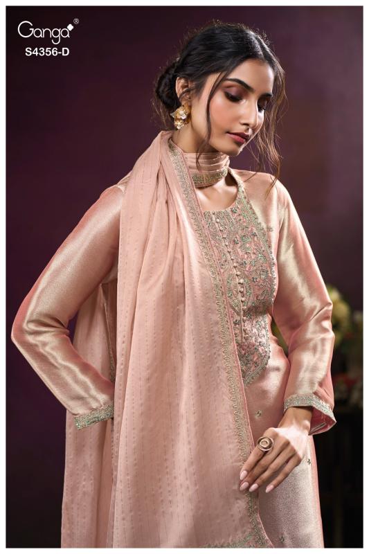 Ganga Tveya 4356 catalog ladies salwar kameez wholesalers in bangalore 