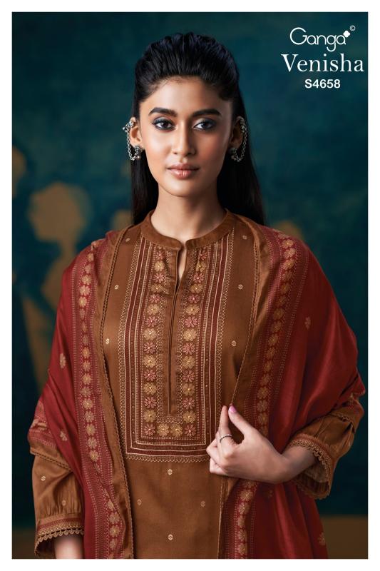 Ganga Venisha 4658 catalog salwar kameez wholesale in madhyamgram video
