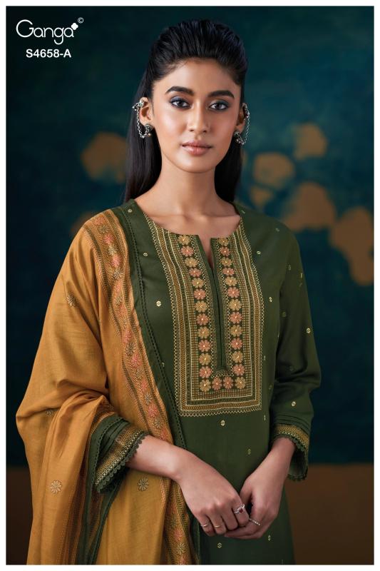 Ganga Venisha 4658 catalog salwar kameez wholesale in madhyamgram video