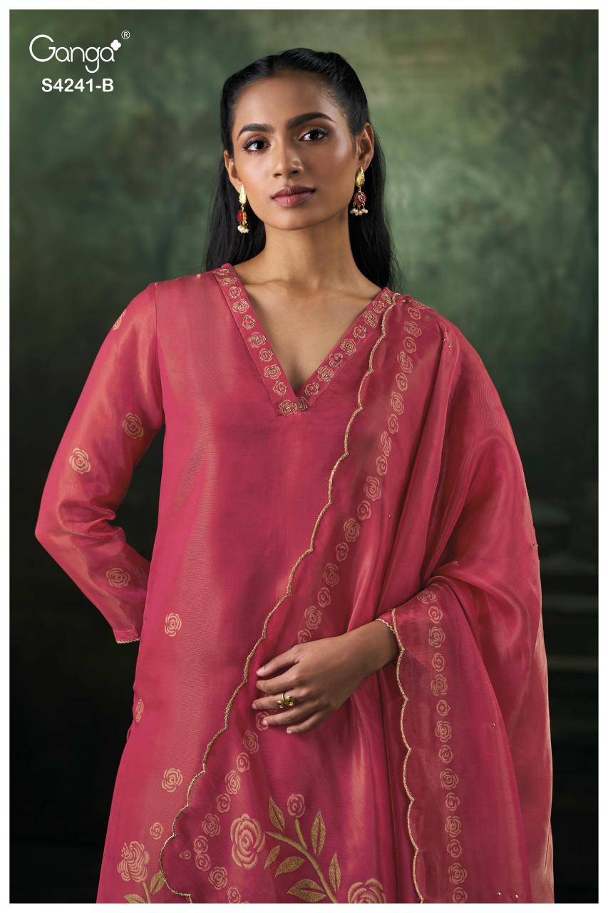 Ganga Vionara 4241 catalog salwar kameez india wholesale