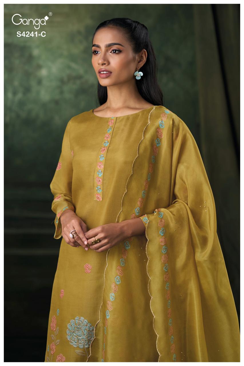 Ganga Vionara 4241 catalog salwar kameez india wholesale