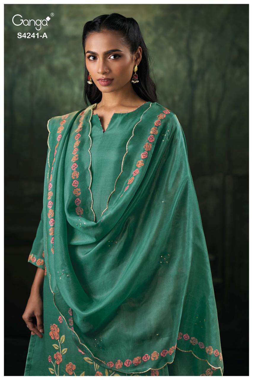 Ganga Vionara 4241 catalog salwar kameez india wholesale