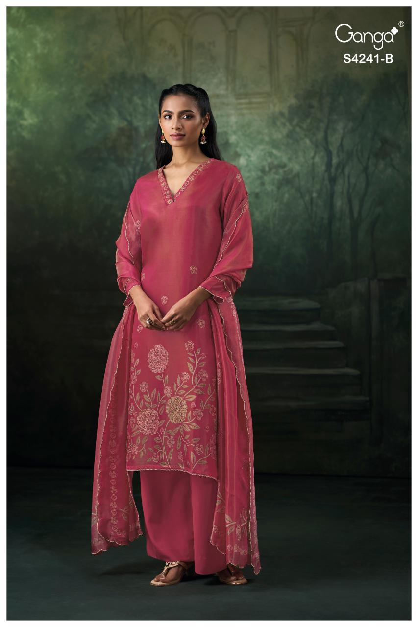 Ganga Vionara 4241 catalog salwar kameez india wholesale