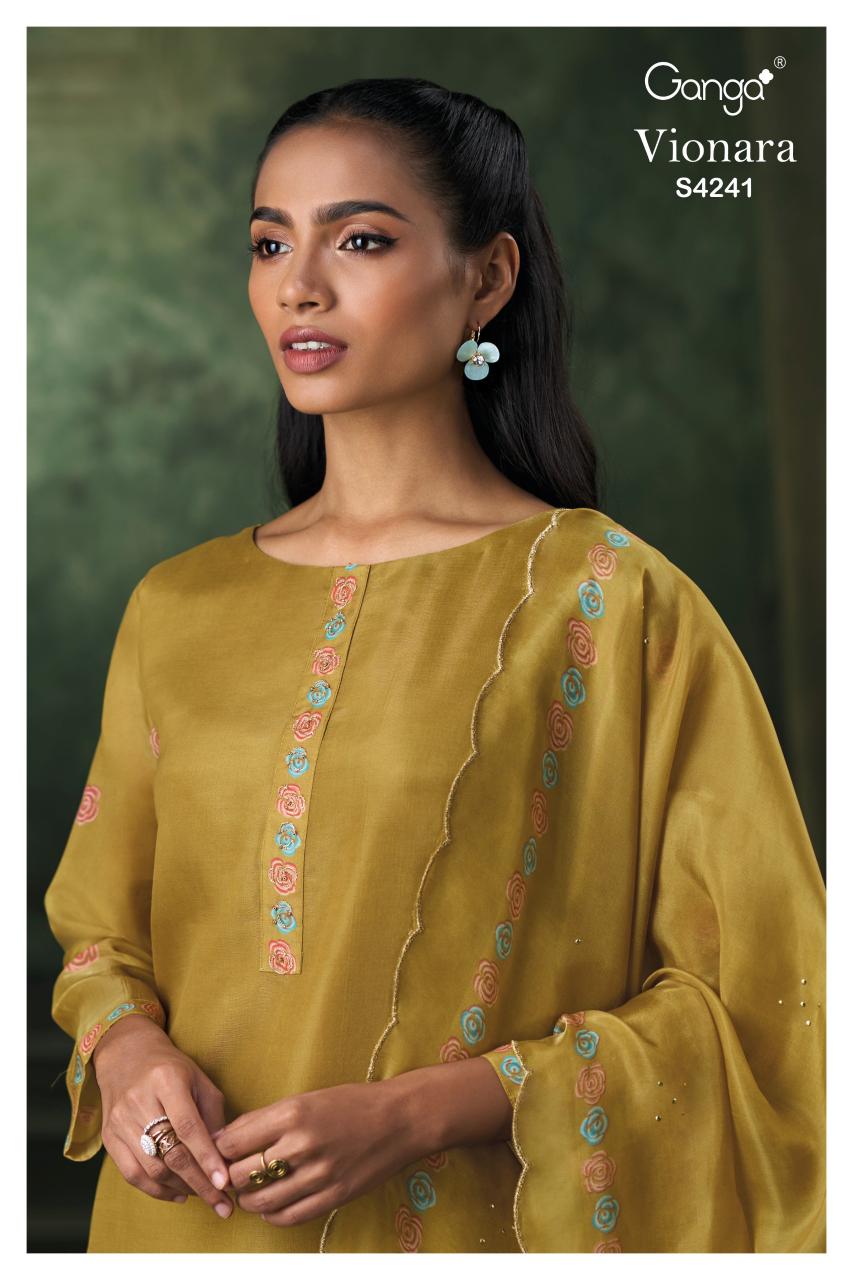 Ganga Vionara 4241 catalog salwar kameez india wholesale