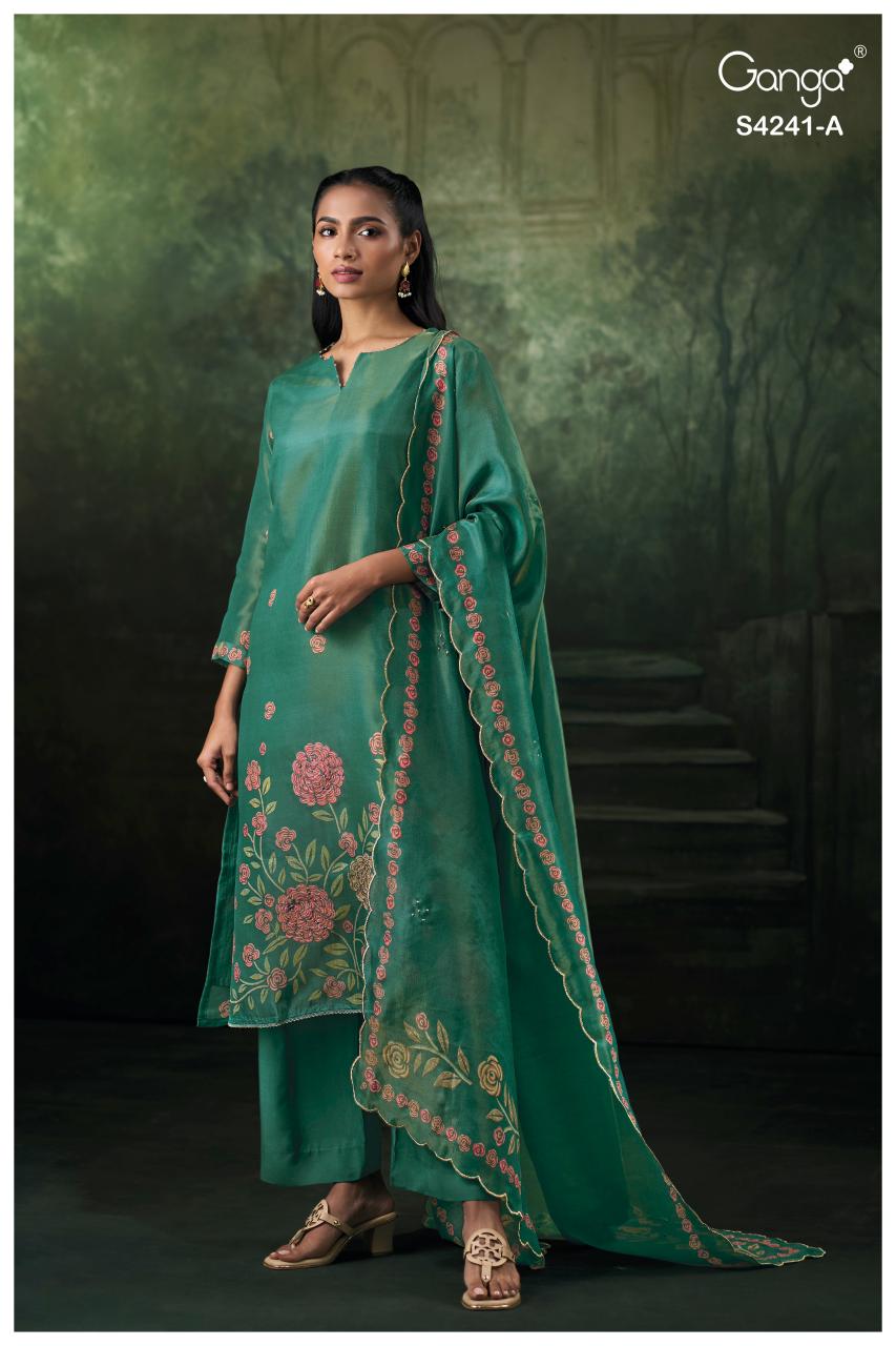 Ganga Vionara 4241 catalog salwar kameez india wholesale