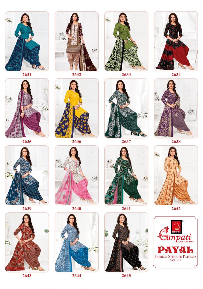 Ganpati Payal Vol 12 – Dress Material