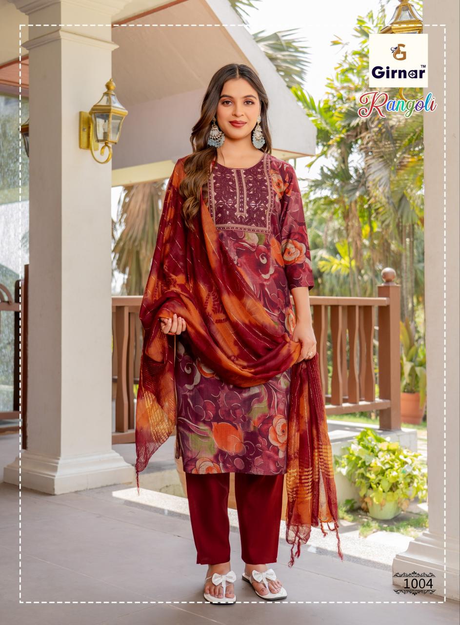 Girnar Rangoli vol 1 catalog zola kurtis wholesale