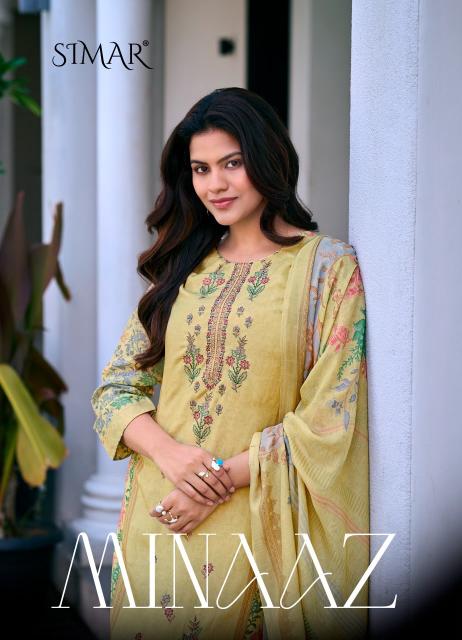 Glossy Simar Minaaz 7902A to D catalog wholesale salwar kameez dealers