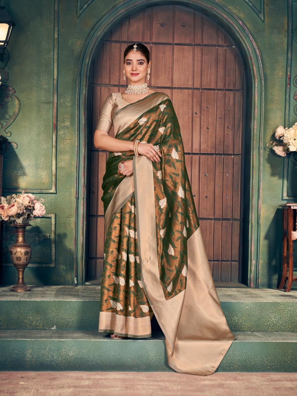 Gobuni Sakhi Silk catalog hyderabad sarees wholesale