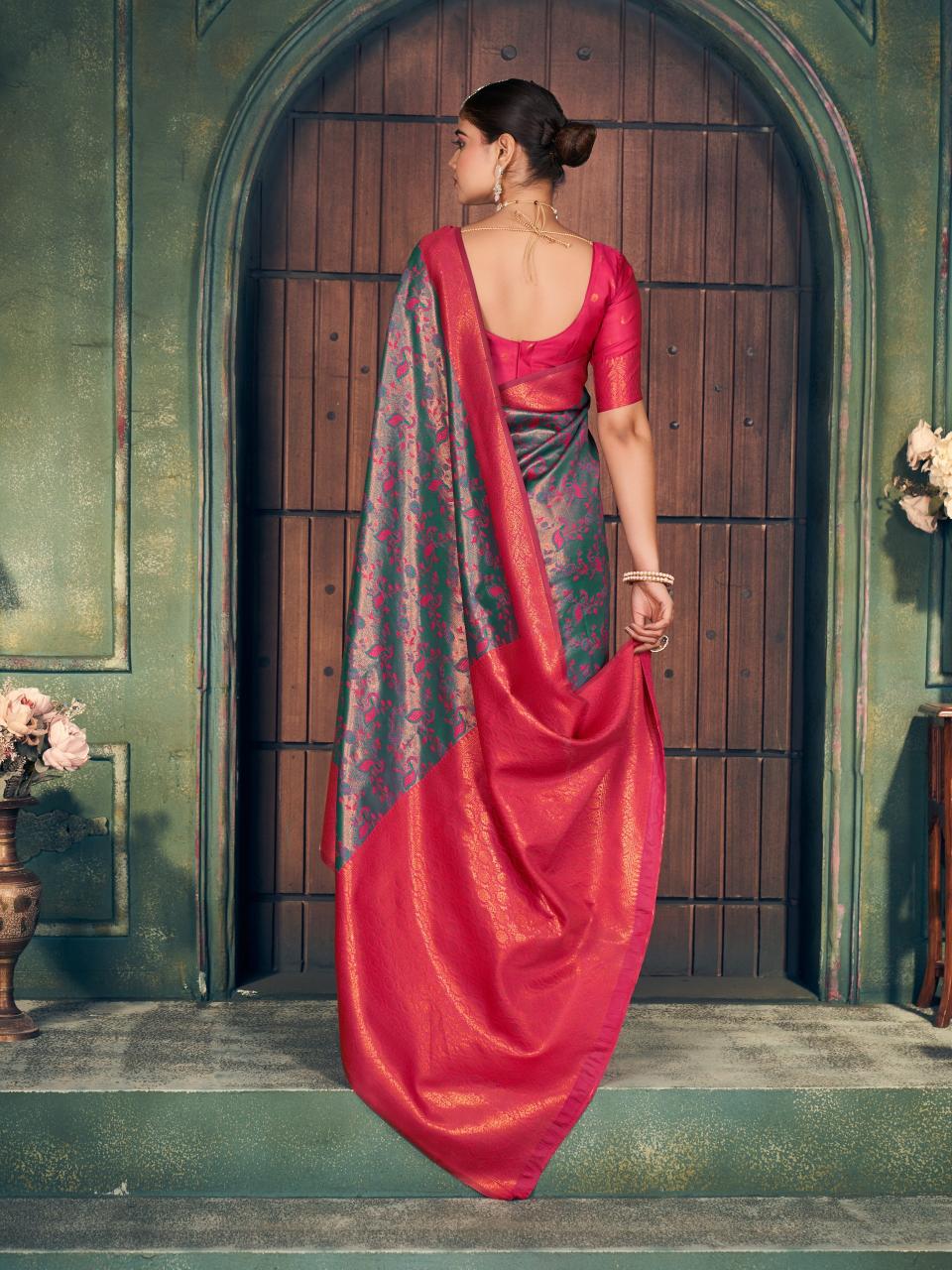 Gobuni Sakhi Silk catalog hyderabad sarees wholesale