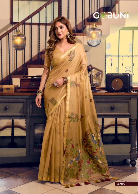 Gobuni Shreya catalog bengal cotton sarees wholesale in hyderabad