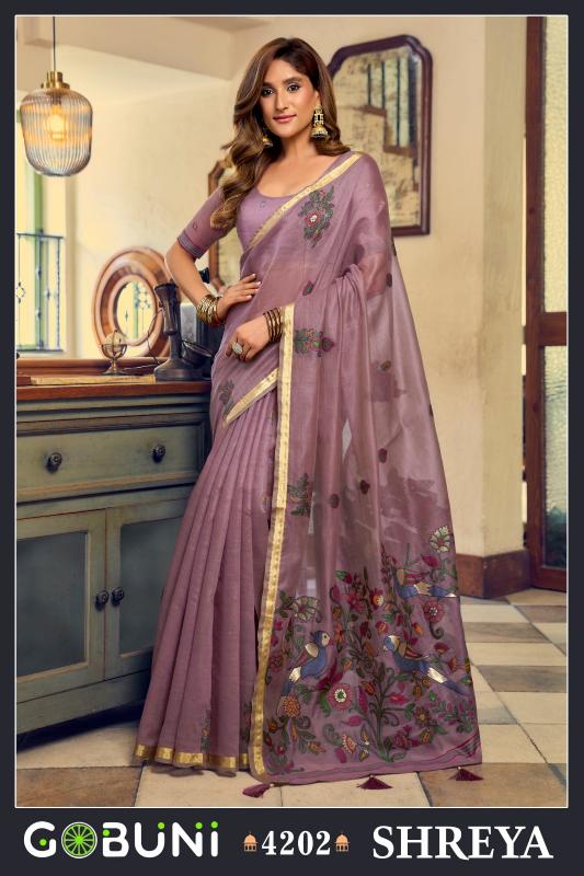 Gobuni Shreya catalog bengal cotton sarees wholesale in hyderabad