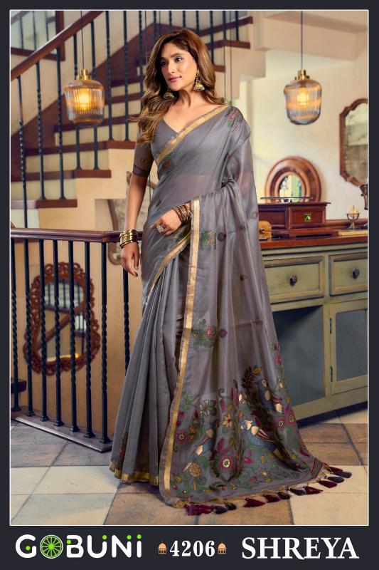 Gobuni Shreya catalog bengal cotton sarees wholesale in hyderabad