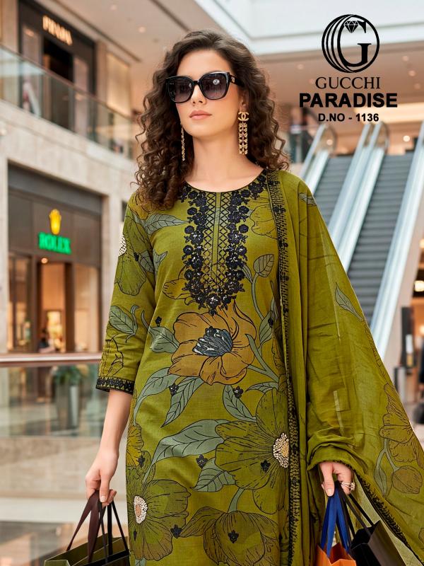 Gucchi Paradise 1136 catalog wholesale salwar kameez surat