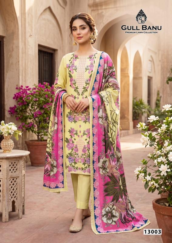 Gull Ahmed Gull Banu Vol 13 – Karachi Kurti Pant With Dupatta