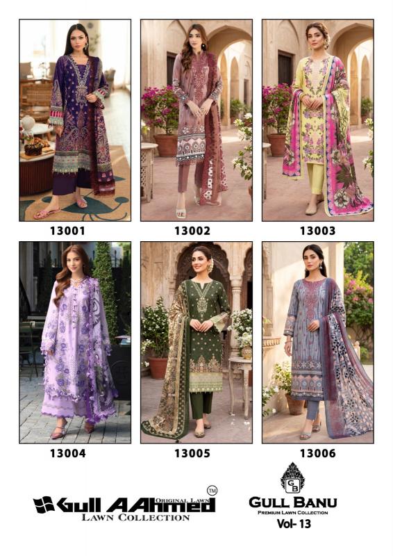Gull Ahmed Gull Banu Vol 13 – Karachi Kurti Pant With Dupatta