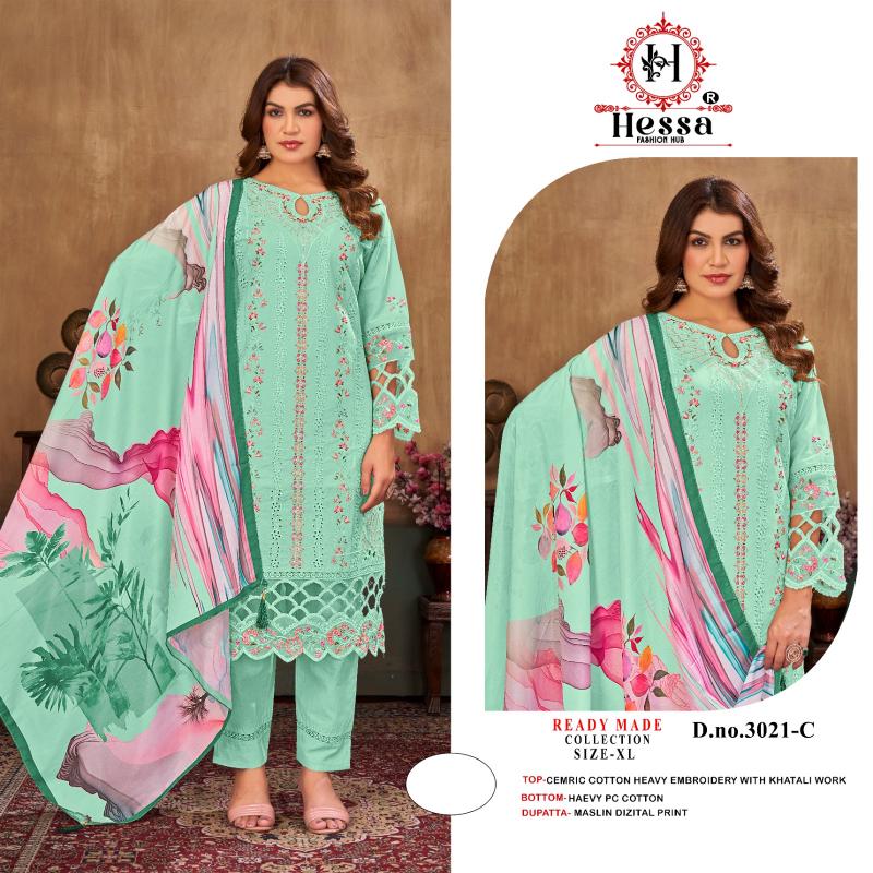 Hessa 3021 catalog pakistani suits wholesale india