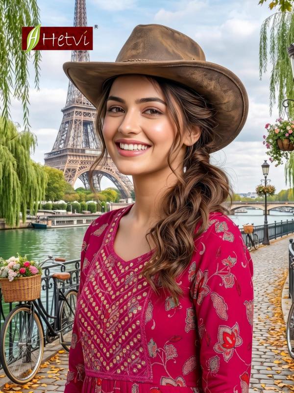 Hetvi Saisha catalog anarkali kurtis wholesale in mumbai